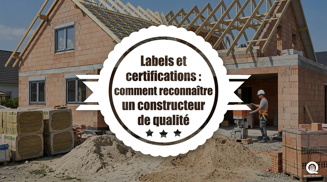Labels certifications constructeur maison qualité NF Habitat Qualibat RGE Maisons Qualité
